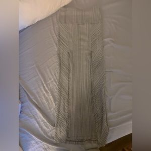 Free People Front Double Slit Maxi Skirt